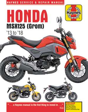 Honda MSX125 (Grom) (13–18) de Haynes