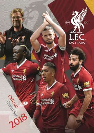 Liverpool FC Official 2018 Calendar - A3 Poster Format