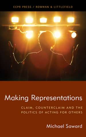 MAKING REPRESENTATIONS CLAIM de Michael Saward