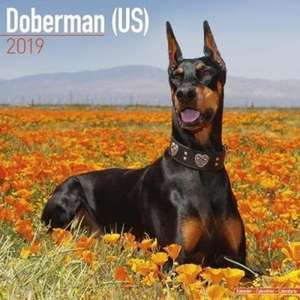 Doberman (US) Calendar 2019 de Avonside Publishing Ltd