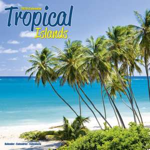 Tropical Island Calendar 2020 de Avonside Publishing Ltd