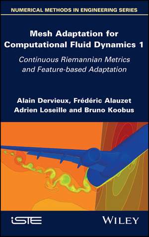 Mesh Adaptation for Computational Fluid Dynamics, Volume 1 de Alain Dervieux