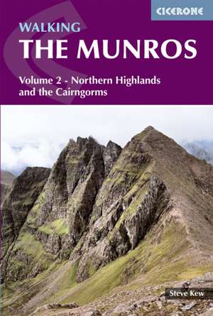 Walking the Munros Vol 2 - Northern Highlands and the Cairngorms de Steve Kew