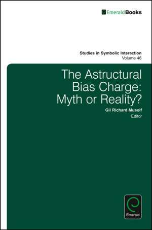 The Astructural Bias Charge – Myth or Reality? de Norman K. Denzin