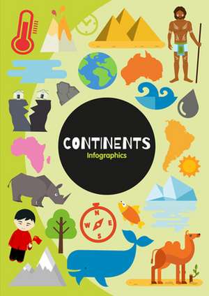 Continents Infographics de Harriet Brundle