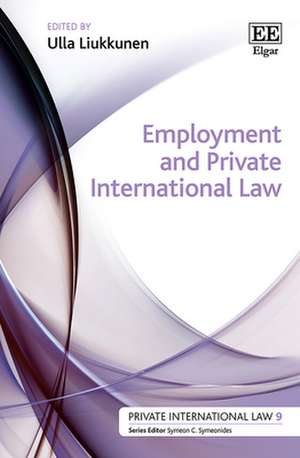 Employment and Private International Law de Ulla Liukkunen