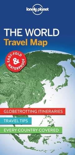 Lonely Planet the World Travel Map de Lonely Planet