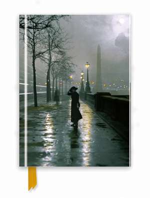 London by Lamplight (Foiled Journal) de Flame Tree Studio