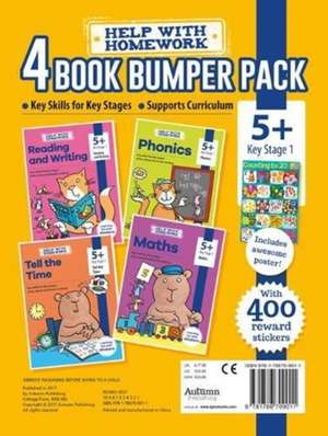 5+ Pack - Maths, Phonics, Reading and Writing & Tell the Tim