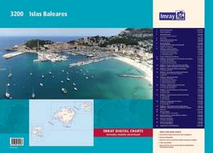 3200 Islas Baleares Chart Pack de Imray