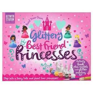 Paint Your Own Glittery Best Friend Princesses de Nancy Lambert