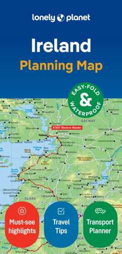 Lonely Planet Ireland Planning Map de Lonely Planet