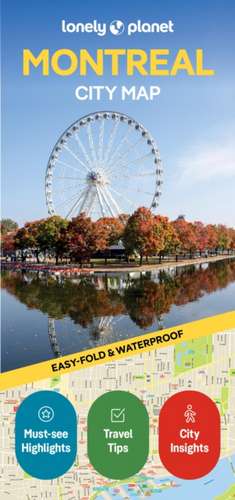 Montreal City Map de Lonely Planet