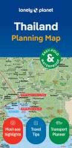 Lonely Planet Thailand Planning Map de Lonely Planet