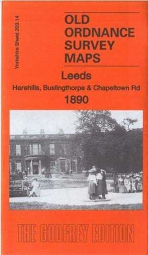 Leeds (Harehills, Buslingthorpe & Chapeltown Road) 1890 de Alan Godfrey