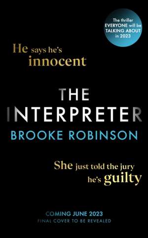 The Interpreter de Brooke Robinson