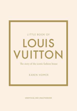 Little Book of Louis Vuitton de Karen Homer