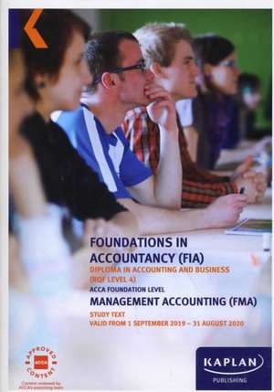 MANAGEMENT ACCOUNTING - STUDY TEXT de Kaplan Publishing