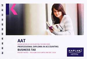 BUSINESS TAX (FA19) - POCKET NOTES de KAPLAN