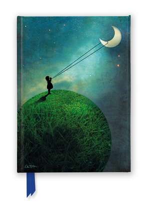 Catrin Welz-Stein: Chasing the Moon (Foiled Journal) de Flame Tree Studio