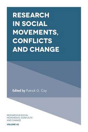 Research in Social Movements, Conflicts and Change de Patrick G. Coy