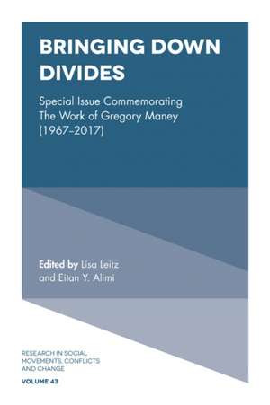 Bringing Down Divides – Special Issue Commemorating the Work of Gregory Maney (1967 – 2017) de Lisa Leitz