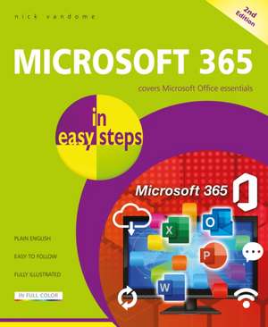 Microsoft 365 in Easy Steps de Nick Vandome