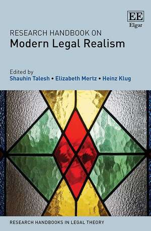 Research Handbook on Modern Legal Realism de Shauhin Talesh