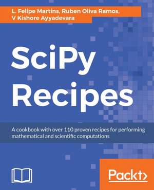 Scipy Recipes de Martins, L. Felipe