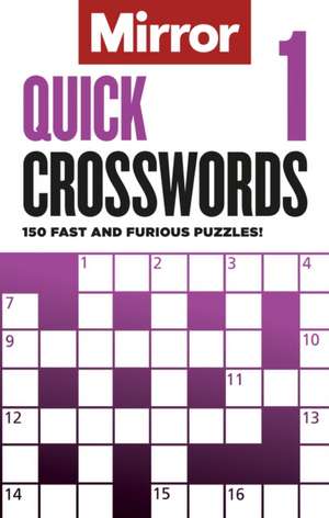 The Mirror: Quick Crosswords 1 de Daily Mirror Reach PLC