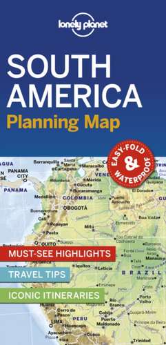 Lonely Planet South America Planning Map de Lonely Planet