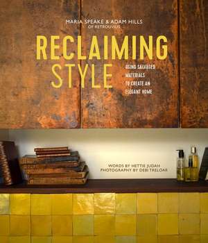 Reclaiming Style: Using salvaged materials to create an elegant home de Maria Speake