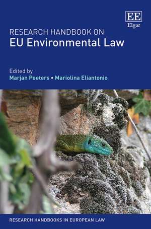 Research Handbook on EU Environmental Law de Marjan Peeters