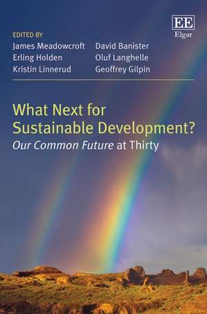 What Next for Sustainable Development? – Our Common Future at Thirty de James Meadowcroft