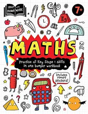 Help With Homework: 7+ Maths de Autumn Publishing