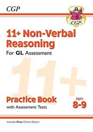 11+ GL Non-Verbal Reasoning Practice Book & Assessment Tests - Ages 8-9 (with Online Edition) de Cgp Books