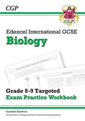 Edexcel International GCSE Biology Grade 8-9 Exam Practice Workbook (with Answers) de Cgp Books