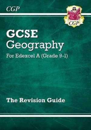 GCSE Geography Edexcel A Revision Guide includes Online Edition de Cgp Books