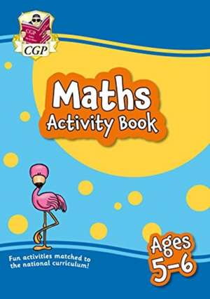 Maths Activity Book for Ages 5-6 (Year 1) de Cgp Books