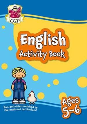 English Activity Book for Ages 5-6 (Year 1) de Cgp Books