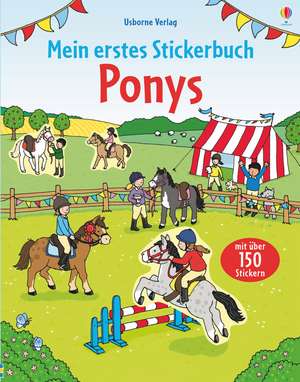 Mein erstes Stickerbuch: Ponys de Fiona Patchett