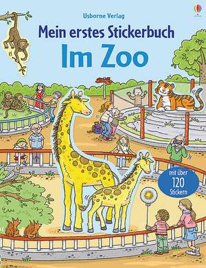 Mein erstes Stickerbuch: Im Zoo de Sam Taplin