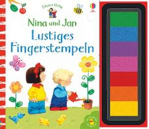 Nina und Jan - Lustiges Fingerstempeln de Sam Taplin