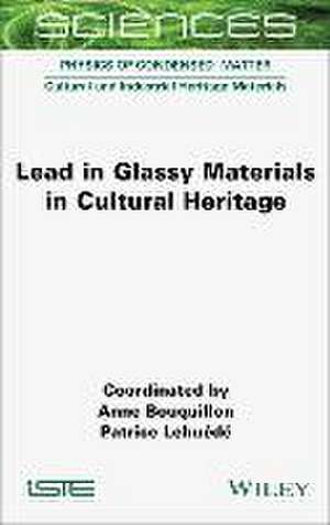 Lead in Glassy Materials in Cultural Heritage de A Bouquillon