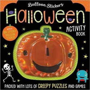 Halloween Balloon Sticker Activity Book de Dawn Machell