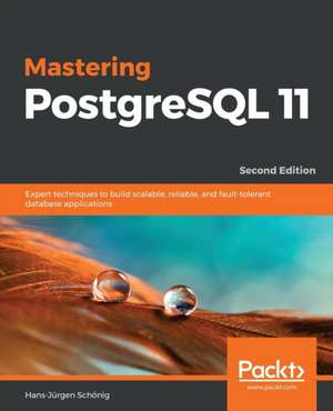 Mastering PostgreSQL 11 - Second Edition de Hans-Jürgen Schönig