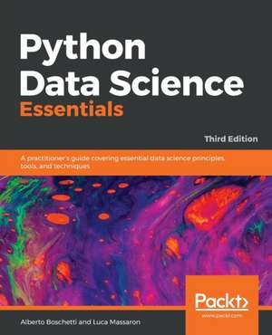 Python Data Science Essentials de Luca Massaron