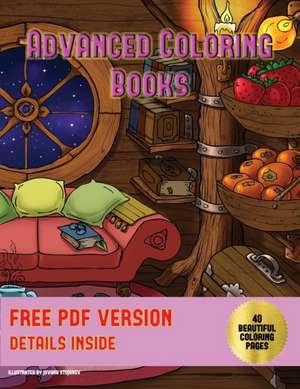 Advanced Coloring Books (Magical Kingdom - Fairy Homes) de James Manning