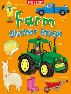 Farm Sticker Book de Miles Kelly