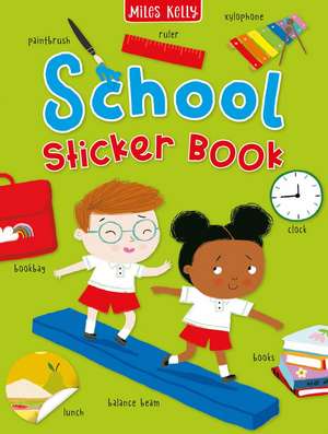 SCHOOL STICKER BK PB de Miles Kelly